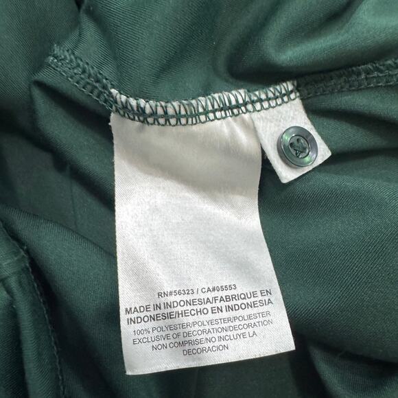 Nike Michigan State Baseball Polo Shirt Men's Extra Large XL Green MSU Dri Fit - Picture 5 of 9